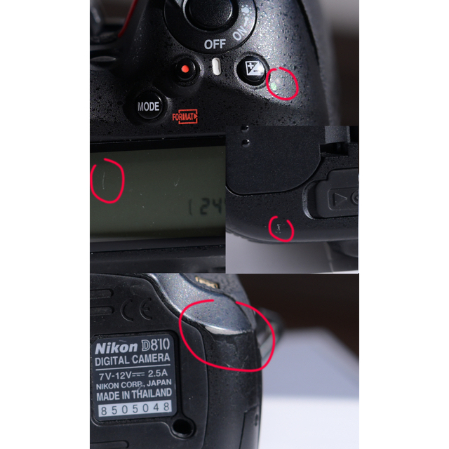 Nikon(ニコン)の【値下げ】 Nikon D810 スマホ/家電/カメラのカメラ(デジタル一眼)の商品写真