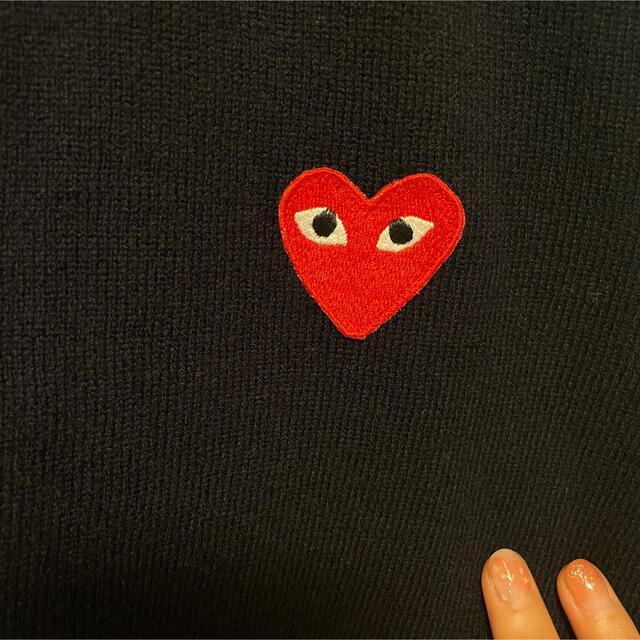 【即発】COMME des GARCONS  Play ハートロゴ カーディガン