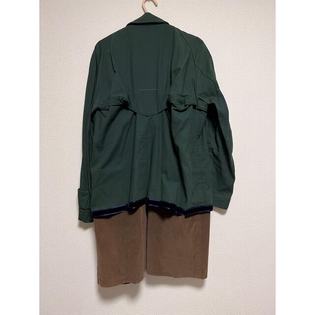 kolor(カラー)のkolor コーデュロイ切替コットンコート  メンズのジャケット/アウター(ステンカラーコート)の商品写真