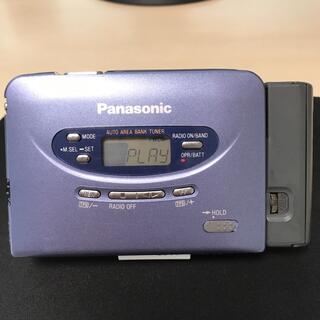 パナソニック(Panasonic)の【極美品DE可動品】Panasonic カセット プレーヤー RQ-SX1V(ポータブルプレーヤー)