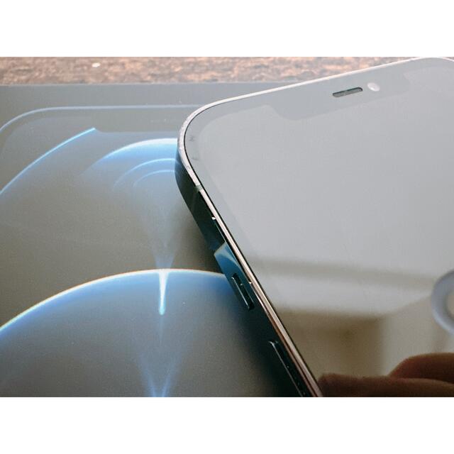 Apple(アップル)のiPhone 12 Pro Max パシフィックブルー 128GB SIMフリー スマホ/家電/カメラのスマートフォン/携帯電話(スマートフォン本体)の商品写真