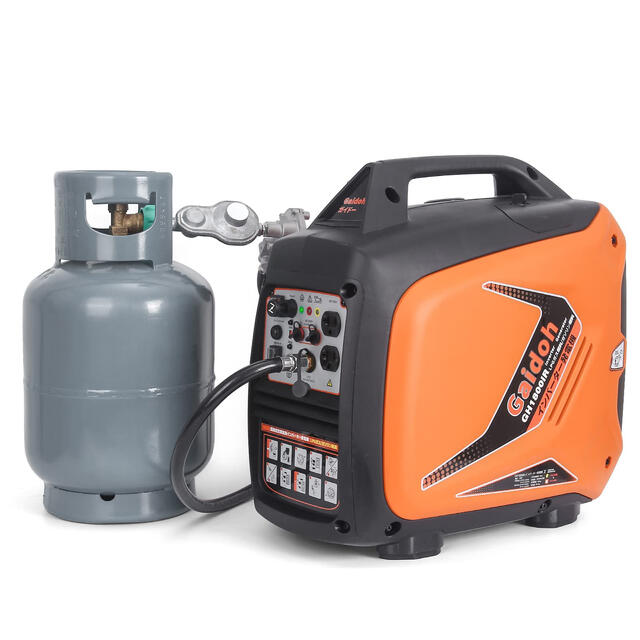 LPガス/ガソリンインバーター発電機 定格出力1.6kVA/1.8kVA LPガス/ガソリンインバーター発電機 定格出力1.6kVA/1.8kVA
