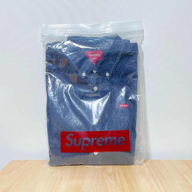 Supreme Small Box Shirt Denim 2022 FW