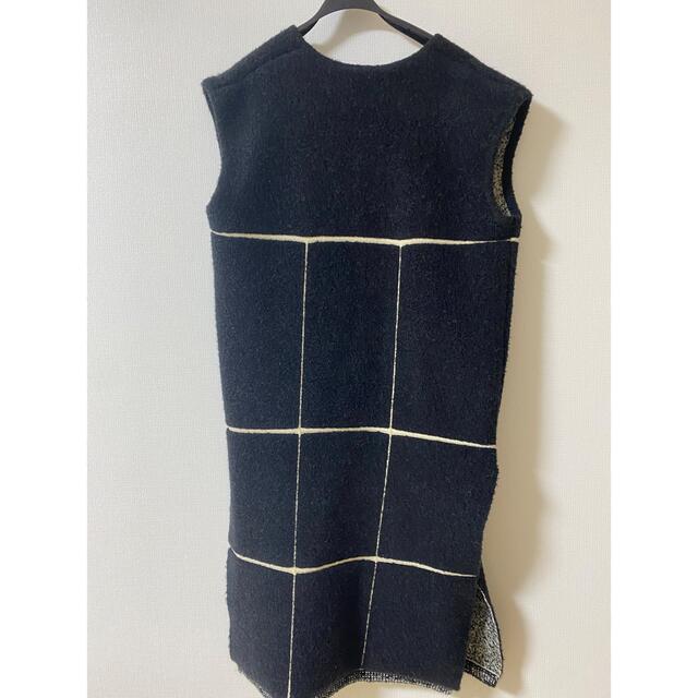 Ameri VINTAGE - Ameri VINTAGE MOUTON LIKE KNIT VEST ブラックの通販