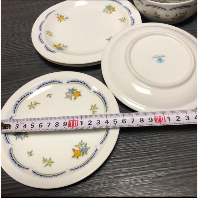 Noritake - 昭和レトロ ノリタケ 千趣会 プレート皿 食器 4点 送料込み