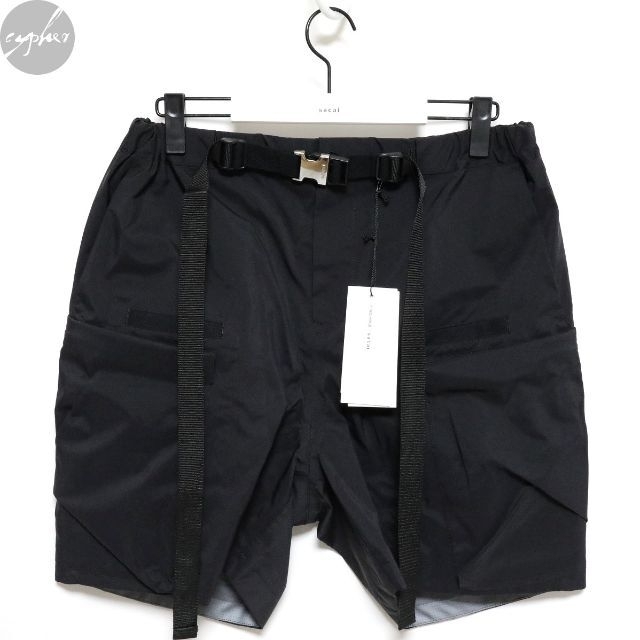 sacai - S 新品 22SS SACAI ACRONYM ショーツ 黒 ショート パンツ