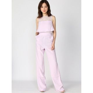 ゲス(GUESS)の【ライトハ゜ープル(G4C3)】(W)MARCIANO/ANGELINA LACE JUMPSUIT(サロペット/オーバーオール)