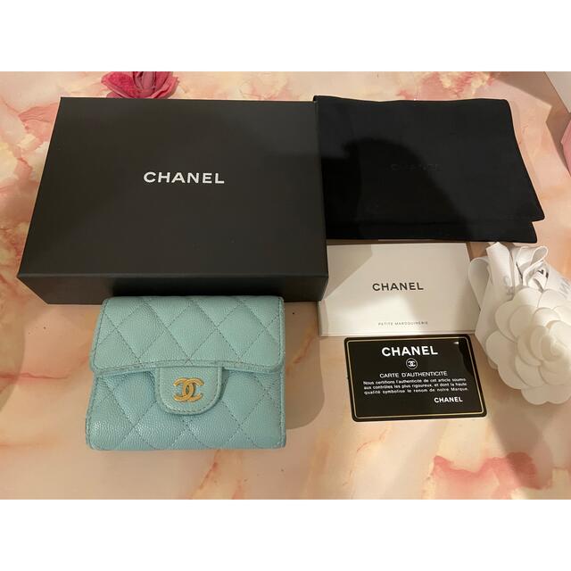 CHANEL 財布　三つ折り　ウォレット