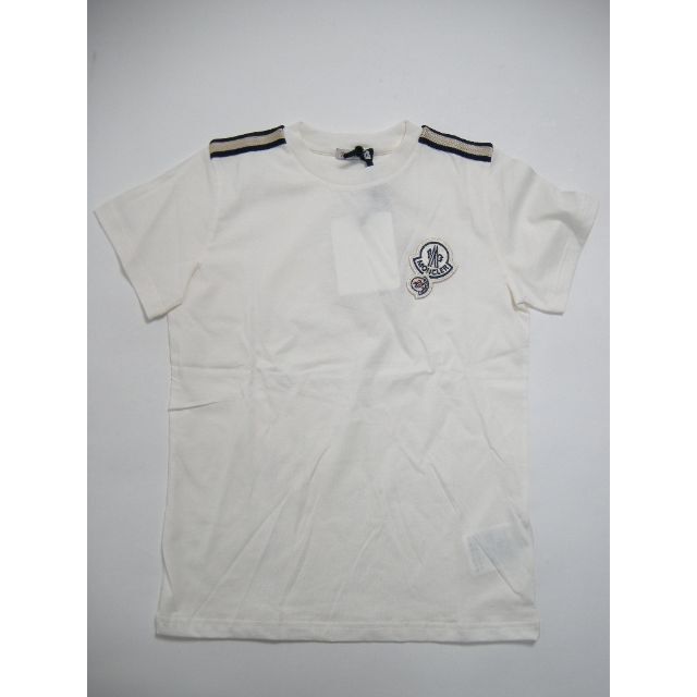 MONCLER - キッズ6A(子供6才相当)新品 モンクレール 2連ロゴワッペンTシャツ Tee の通販 by ラクマ店's shop