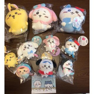 サンリオ(サンリオ)のベリー様専用ちいかわ　サンリオ　コラボ　にんぎょう　キーホルダーセット　(キャラクターグッズ)