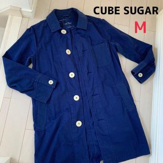 キューブシュガー(CUBE SUGAR)のCUBE SUGAR コート　レディース　M(ロングコート)