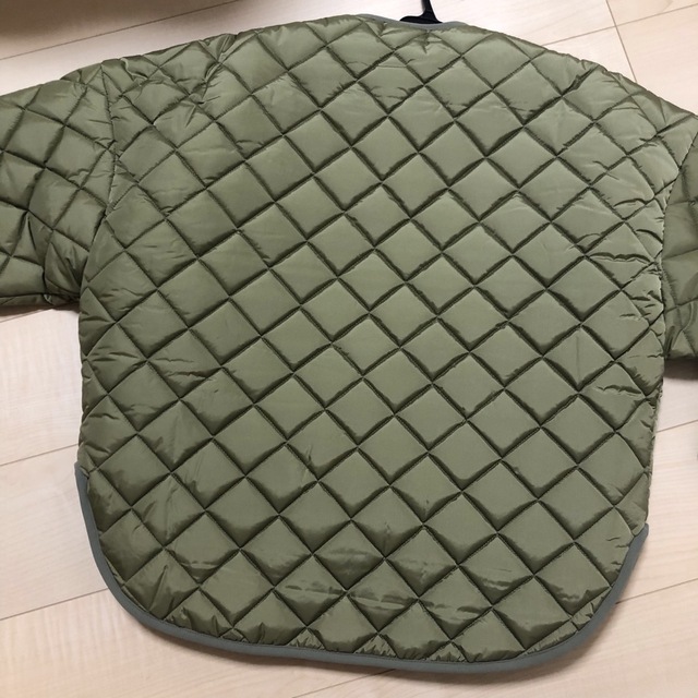 room306 CONTEMPORARY(ルームサンマルロクコンテンポラリー)のCollarless Quilting Jacket khaki レディースのジャケット/アウター(ノーカラージャケット)の商品写真