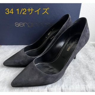 セルジオロッシ ネイビー ハイヒール/パンプス(レディース)(ポイン