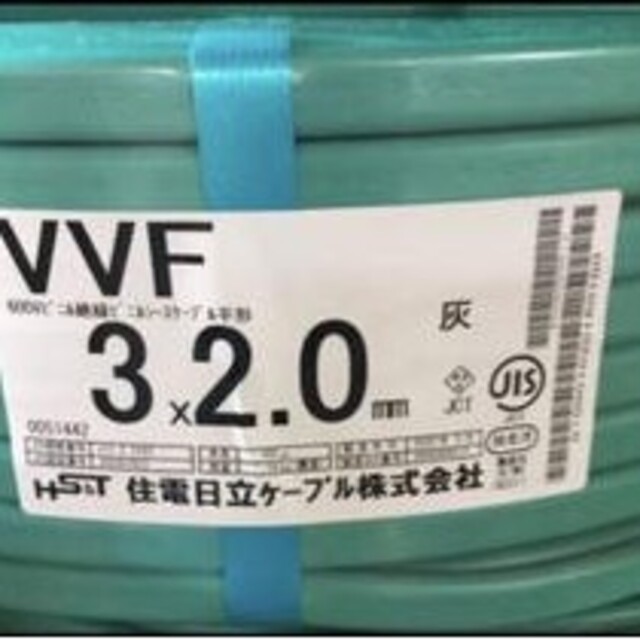 VVFケーブル 2.0-3c