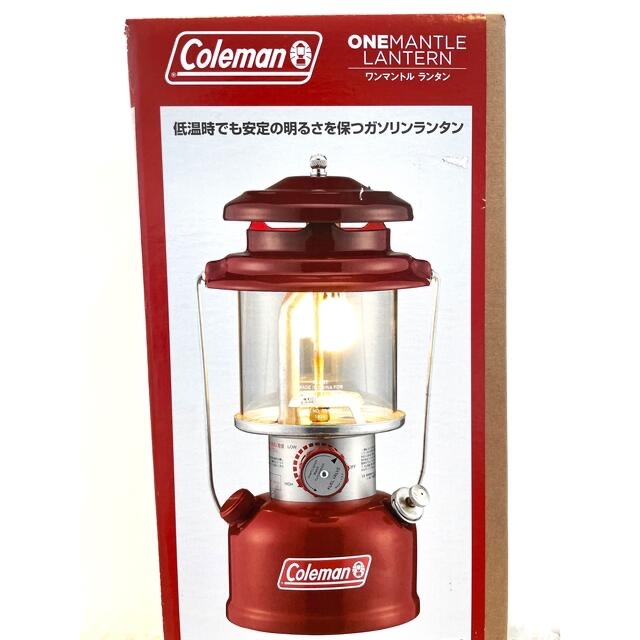 Coleman(コールマン)の【新品未使用】コールマン ワンマントルランタン レッド スポーツ/アウトドアのアウトドア(ライト/ランタン)の商品写真