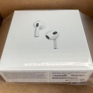 アップル(Apple)の消毒清掃美品　即納　Airpods 第3世代　本体(ヘッドフォン/イヤフォン)