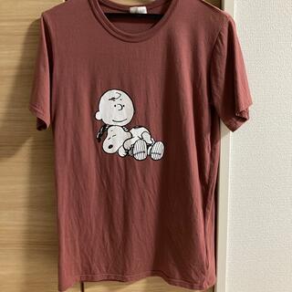 ビールーム(b.Room)のビールーム　PEANUTS Tシャツ　薄赤紫　160(Tシャツ/カットソー)