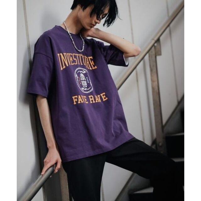 PAGEBOY(ページボーイ)の【新品未使用】PAGEBOYLIM　カンジカレッジT　ユニセックス レディースのトップス(Tシャツ(半袖/袖なし))の商品写真