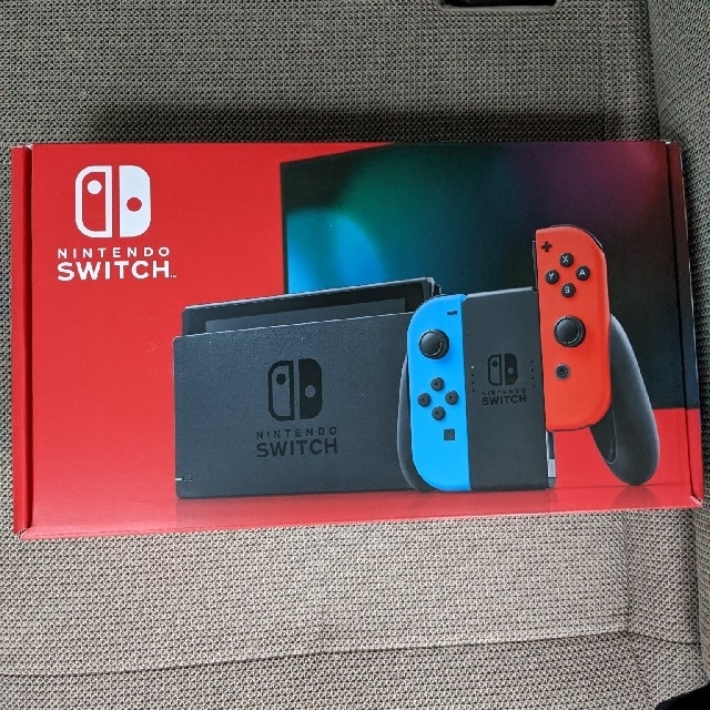 switch本体　美品　ニンテンドースイッチ 本体 ネオンブルー/レッド