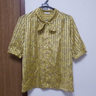 ピンクハウス(PINK HOUSE)のHanano Blouse ブラウス 昭和レトロ 柄ブラウス(シャツ/ブラウス(半袖/袖なし))