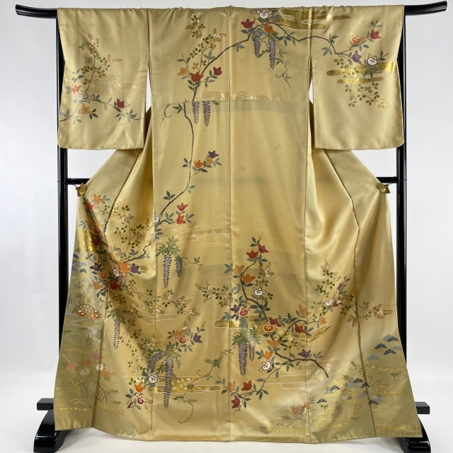 訪問着 美品 逸品 身丈170.5cm 裄丈67.5cm 正絹