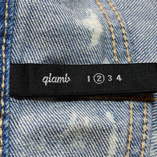 glamb(グラム)のglamb グラム ブリーチ加工 ストレッチ サイズ2 約84cm メンズのパンツ(デニム/ジーンズ)の商品写真