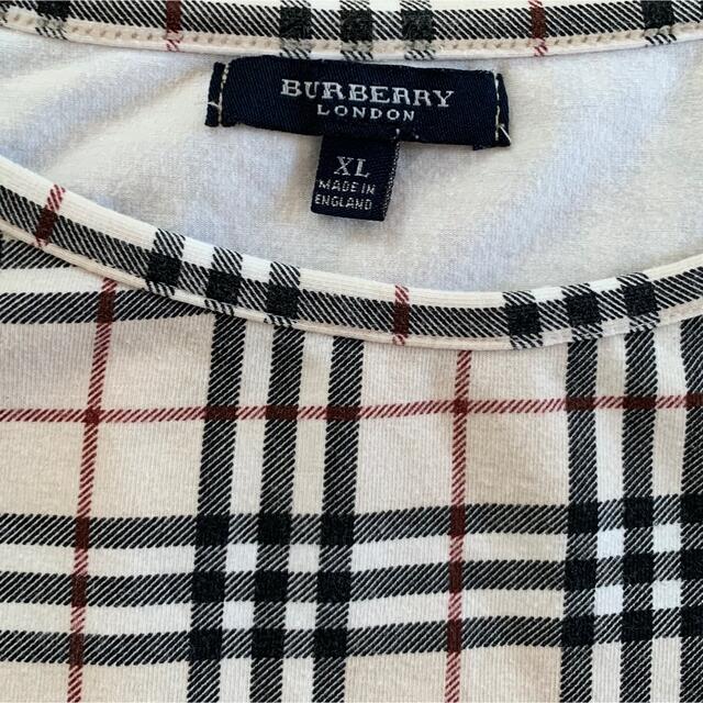 BURBERRY(バーバリー)のバーバリーロンドン☆ノバチェック 七分丈 ロンT レディースのトップス(シャツ/ブラウス(長袖/七分))の商品写真