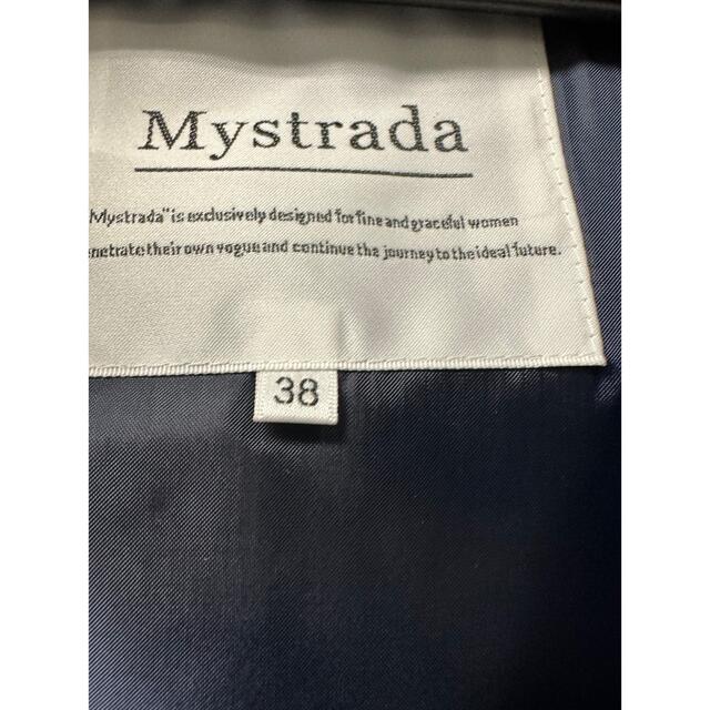 Mystrada(マイストラーダ)のMystrada プリーツロングブルゾン レディースのジャケット/アウター(ブルゾン)の商品写真