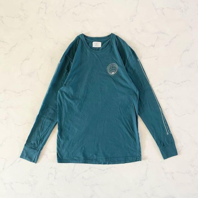 【美品】Mサイズ メンズ ロンT ワールドワイド 古着 長袖シャツ ふるじょ メンズのトップス(Tシャツ/カットソー(七分/長袖))の商品写真