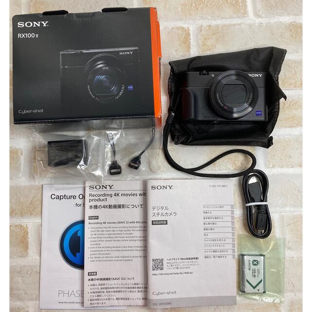 激安通販 SONY - SONY Cyber−Shot RX DSC-RX100M5【動作確認済