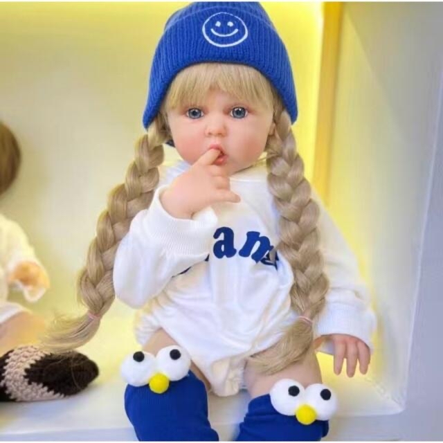 シリコン人形 ベビードール 身長60cm フルセット リアル赤ちゃん人形の通販 by S♡Baby｜ラクマ