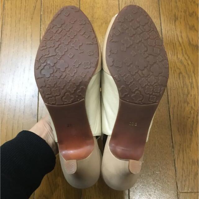 Marie Claire(マリクレール)の新品 未使用 Marie claire パンプス オープントゥヒール レディースの靴/シューズ(ハイヒール/パンプス)の商品写真