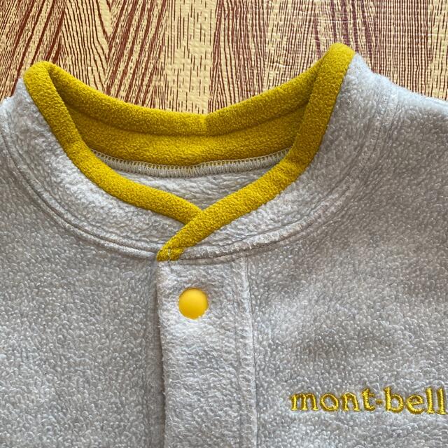 mont bell(モンベル)のモンベル　フリース　70センチ キッズ/ベビー/マタニティのキッズ服男の子用(90cm~)(ジャケット/上着)の商品写真