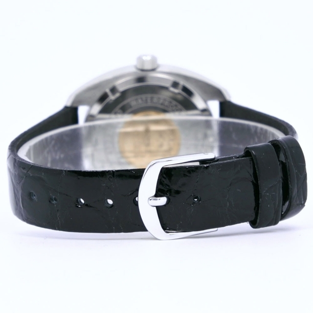 【SEIKO】セイコー キングセイコー 4502-8010 ステンレススチール×レザー シルバー 手巻き メンズ 白文字盤 腕時計