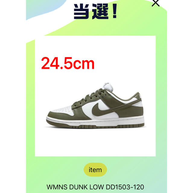 Nike WMNS Dunk Low "Medium Olive" 24.5