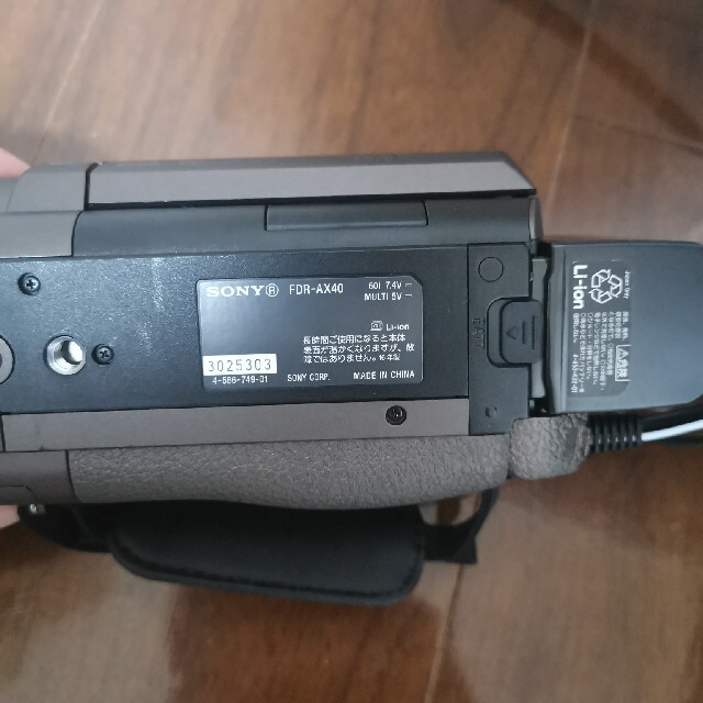 SONY FDR-AX40 4Kデジタルビデオカメラ