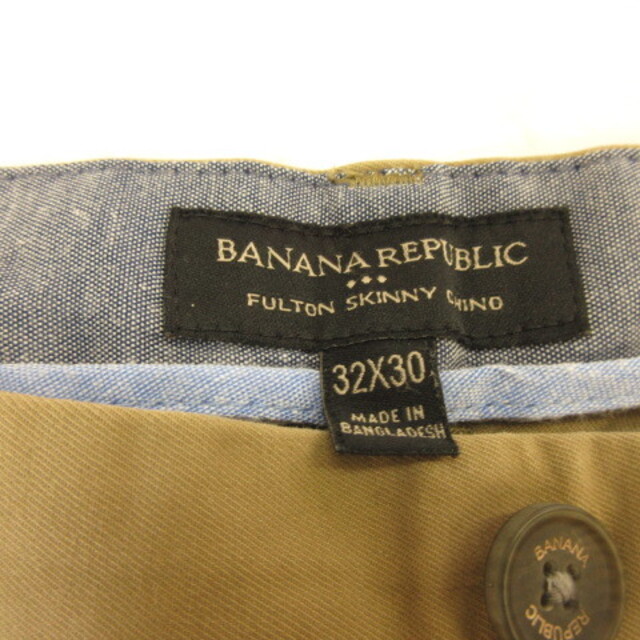 Banana Republic(バナナリパブリック)のバナナリパブリック ロングパンツ スラックス カーキ 茶 32 メンズのパンツ(スラックス)の商品写真