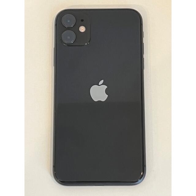 iPhone(アイフォーン)のiPhone11　64GB　ブラック スマホ/家電/カメラのスマートフォン/携帯電話(スマートフォン本体)の商品写真