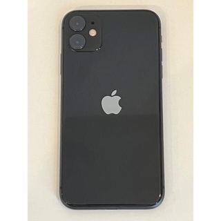 アイフォーン(iPhone)のiPhone11　64GB　ブラック(スマートフォン本体)