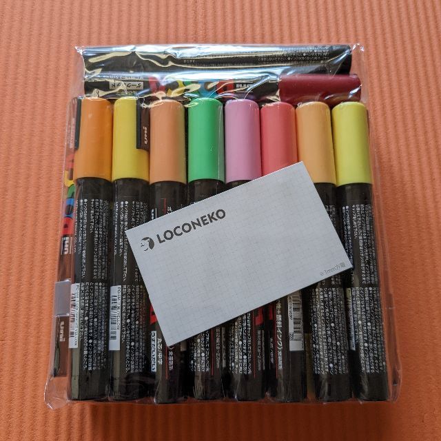 お待たせ! 三菱鉛筆 水性サインペン POSCA 全29色セット マジック 金属 ロコネコ試し書き用紙付き POP 中字丸芯 マーカー 激安 顔料 ゴールド PC-5M ガラス