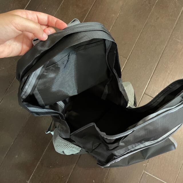 折りたたみ式リュック メンズのバッグ(バッグパック/リュック)の商品写真