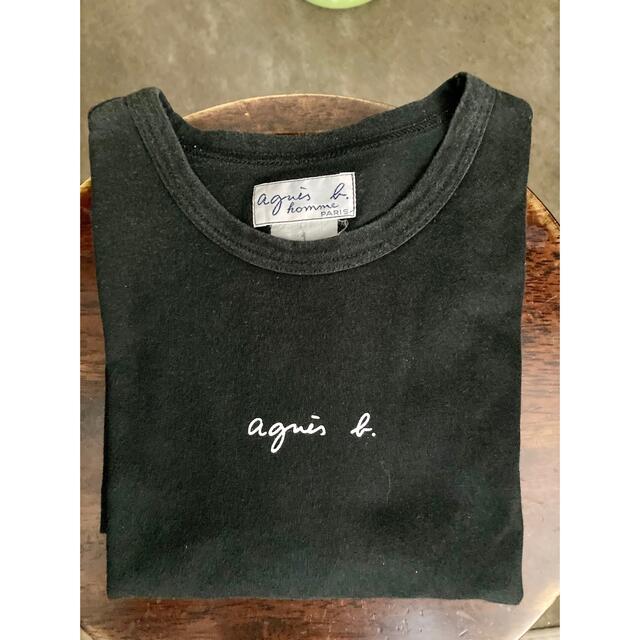 agnes b.(アニエスベー)の【ヴィンテージ　貴重】アニエスべーオムロゴT メンズのトップス(Tシャツ/カットソー(半袖/袖なし))の商品写真
