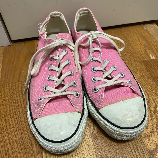 CONVERSE(コンバース)のconverse madeinUSA ピンク　25〜25.5cm レディースの靴/シューズ(スニーカー)の商品写真