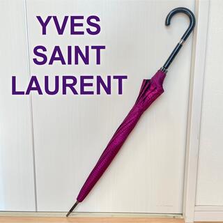 Saint Laurent - イブサンローラン YSL 雨傘 傘 アンブレラ ドット 