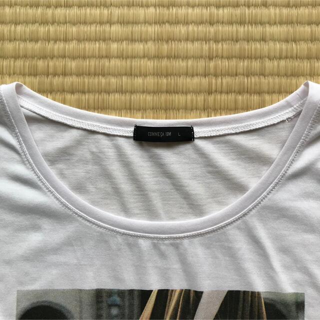 COMME CA ISM(コムサイズム)のコムサ イズム 長袖トップス 長袖 ロンT 長袖Tシャツ ホワイト レディースのトップス(シャツ/ブラウス(長袖/七分))の商品写真