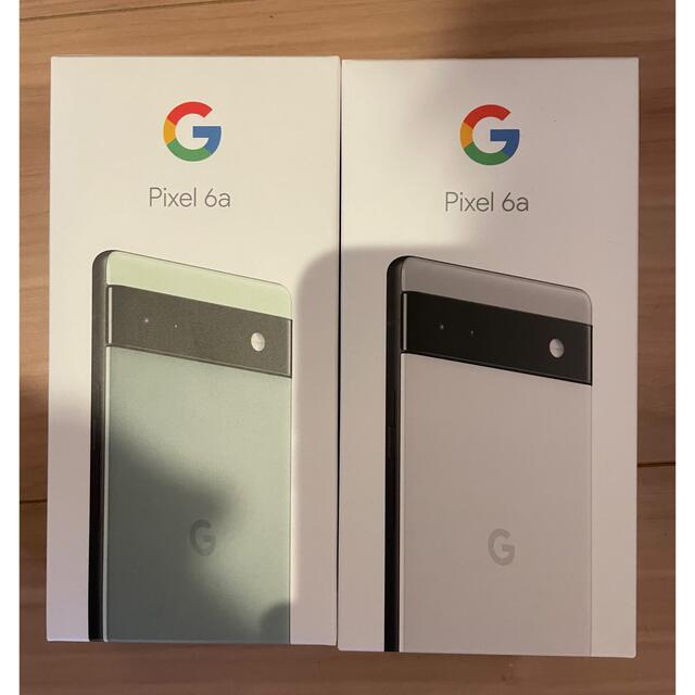 Google Pixel 6a GB SIMフリー 2台   スマートフォン本体