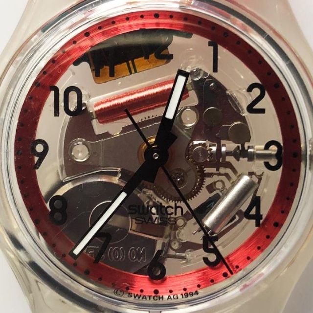 swatch(スウォッチ)のスケルトン腕時計 SWATCH ACCESS 3個セット レディースのファッション小物(腕時計)の商品写真