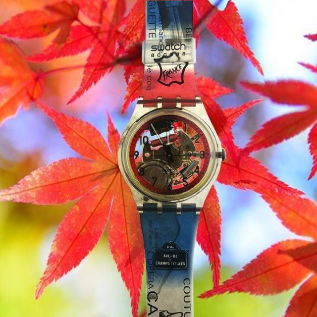 swatch(スウォッチ)のスケルトン腕時計 SWATCH ACCESS 3個セット レディースのファッション小物(腕時計)の商品写真