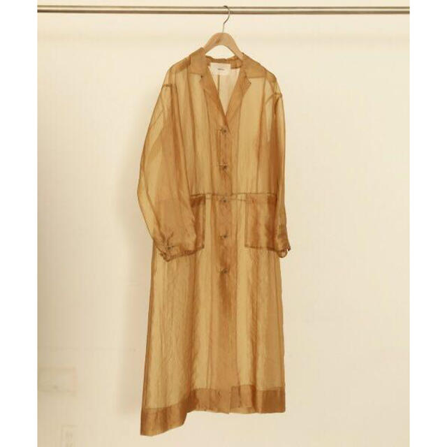 TODAYFUL Sheer Shirts Gown シアーシャツガウン