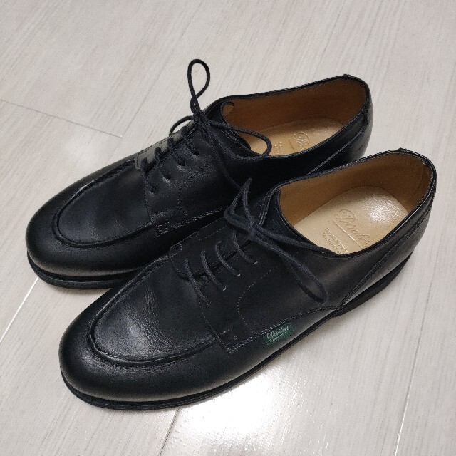 Paraboot(パラブーツ)のパラブーツ シャンボード ブラック UK7.5(26.0cm) 美品 メンズの靴/シューズ(ブーツ)の商品写真